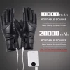 USB Electric Heated Gloves Outdoor Thermal gloves Hand warmer Winter Ski Gloves Motorcycle heated gloves Waterproof Touch Screen
