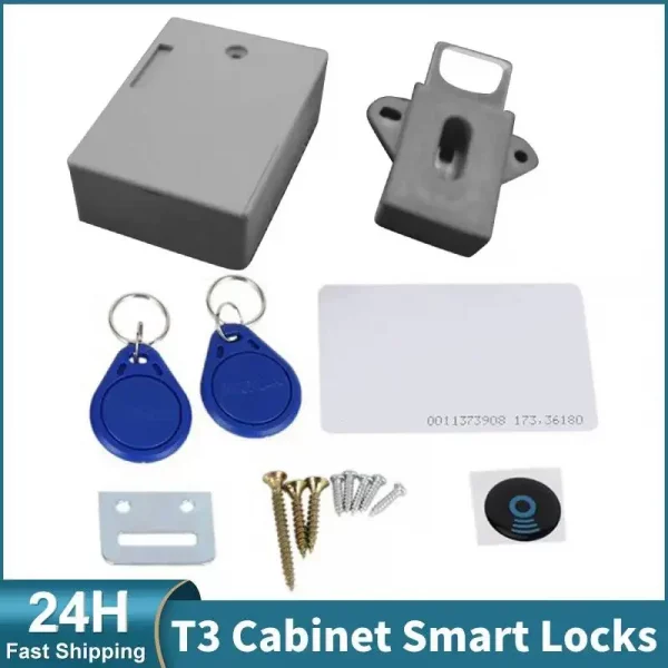 S4e51baed2186461ea627d0ea1f289cefZ.webp T3 Cabinet Smart Locks Invisible RFID Free Opening Intelligent Sensor Cabinet Lock Locker Wardrobe Shoe Cabinet Drawer Door Lock