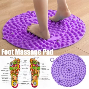 Foot Yoga Massage Acupoint Mat Acupressure Fingerpressure Board Pad Relaxation Health Walk Feet Anti Stone Pads Fatigue Massager