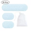 S4f0f63c4d6604a4a9bf28439e335fc24r.webp 10/16/20Pcs Makeup Remover Pads Reusable Cotton Pads Make Up Facial Remover Bamboo Fiber Facial Skin Care Wipe Pads with bag
