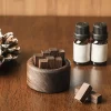 Essential Oil Diffuser Wood Unique Eco-Friendly Fireless Aroma Aromatherapy Fragrance Diffused Home Office Decoration Crafts