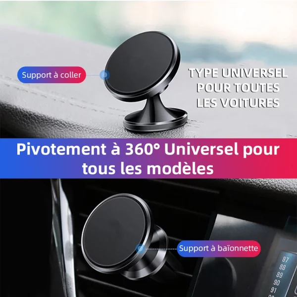 S530b0bd96fb44a3f8eaefac35926cceaG.webp Magnetic Suction Car Mobile Phone Holder Suction Cup Type Air Outlet Snap-in Car Universal Paste Mobile Phone Holder