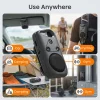 Bluetooth-compatible V5.4 Speakerphone Handsfree Sun Visor Speaker Wireless Car Kit Sport Audio Music Loudspeaker