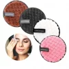 S53c700609fa0463cb2388c85dd1af720B.webp 4-Piece Makeup Remover Microfiber Pads - Reusable Makeup Removing Towels, Gentle Cleansing Sponges for Face and Skin, Washable E
