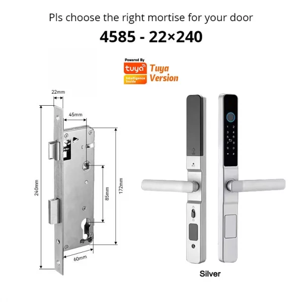 S53d81f1bfd3f4f69a9a7852e243aa0fdR.webp Smart Door Lock Waterproof Aluminum Electronic Sliding Door Lock Tuya Fingerprint Biometric Password NFC Card Remote APP Control