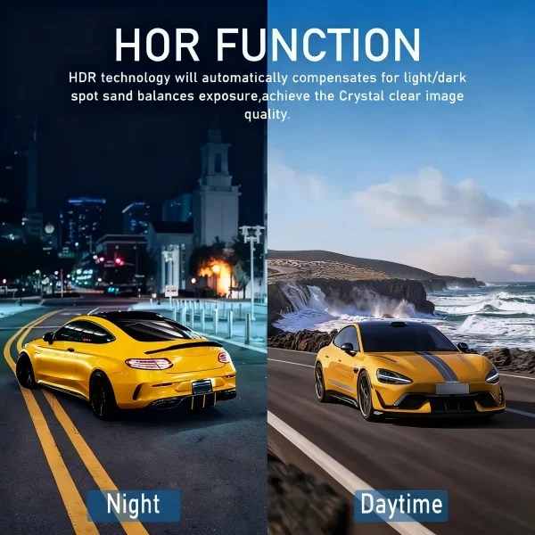 S540159cbd1ee4b9cb75c253c5a776fc0E.webp Dash Cam for cars 1080P Car DVR Video Recorder Dual car camera Front Inside View Camera Loop Recording WiFi Monitor Dashcam