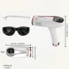 04 Painless Epilator,IPL Laser Hair Removal Device for Women and Men, 3-in-1 At-Home for Whole Body, Face, Armpits, Bikini, Arms