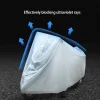 S549fa599e0244aa095aa6f081084b2dbz.webp Motorcycle Protective Cover Outdoor Indoor Waterproof Sun Protection Dustroof UV Proof Bike Scooter Motorcycle Clothing Cover