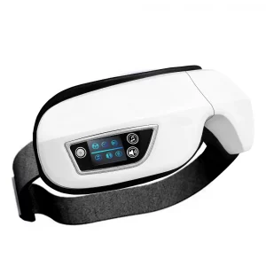 Eye Massager with Heat Vibration Eye Mask Bluetooth Music Airbag Care Device for Eye Strain Relief Dry Improve Sleep Facial