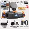 S58339bd7a485414daeb29e2920f4cafcg-2.webp Dashcam for cars 4 Channel Black Box WiFi Driving Camera FHD 1080P Night Vision Loop Recording add Hardwire kit car accessories