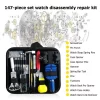 Watch Repair Tool Kit Watch Link Pin Remover Shell Opener Spring Bar Remover Clock Battery Replacement Strap Needle Set Accessor
