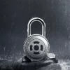 BOZZYS Smart Lock Bluetooth APP Control IP55 Waterproof Rechargeable for Luggage Gym Office Zinc Alloy Anti Theft Padlock