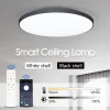 Smart LED Ceiling Light APP Luster Remote Control Appliance 36W 50W 80W interior Home Decor Fixture Bathroom Bedroom
