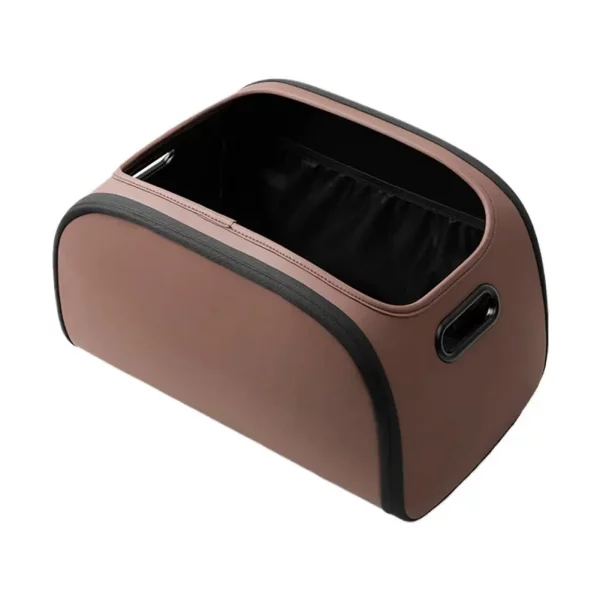 S60b2caa5f15a4eafafbe59634af743cbU-2.webp Car Trunk Organizer with Built-in Pocket for Truck SUV RV Sedan Auto Interior Grocery Cargo Travel Road Trip Storage Box Essenti