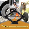 S6102fd4fd3644baaa899aa01b4334b02Q.webp 2T/3T Car Scissor Jack Auto Emergency Crank Lift Stand Labor-Saving Repair & Tire Replacement Tool with Wrench for SUV Vehicles