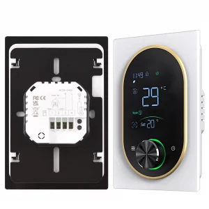 Smart Thermostat for House Water Electric Heating Water Gas Boiler AC thermostat with VA Digital Touch Screen Adjustable Knob