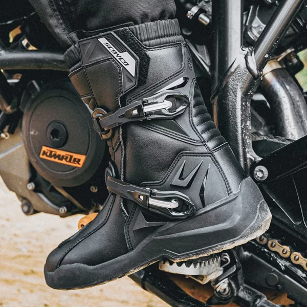 Motocross Boots Waterproof Botas De Moto Anti-fall Botas Moto Hombre Motorcycle Shoes Riding Boots