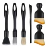 Car Cleaning Brushes Kit Automotive Interior Detailing Dust Brush Vehicle Microfiber Sweeping Brush Car Wheel Hole Wash Tools