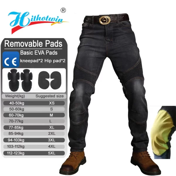S680a501964d34acea2213b269d4e948bt-12.webp Kevlar Motorcycle Jeans Aramid Protective Trousers for Men Women Motocross Riding Pants Safety Gear