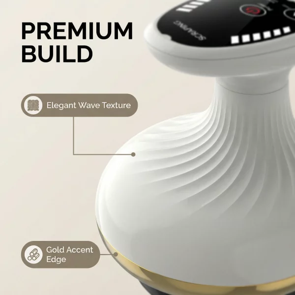 Electric Massage Meridian Brush Universal Body Dredging Cupping Scraping Instrument  Abdominal And Back Massager For Home