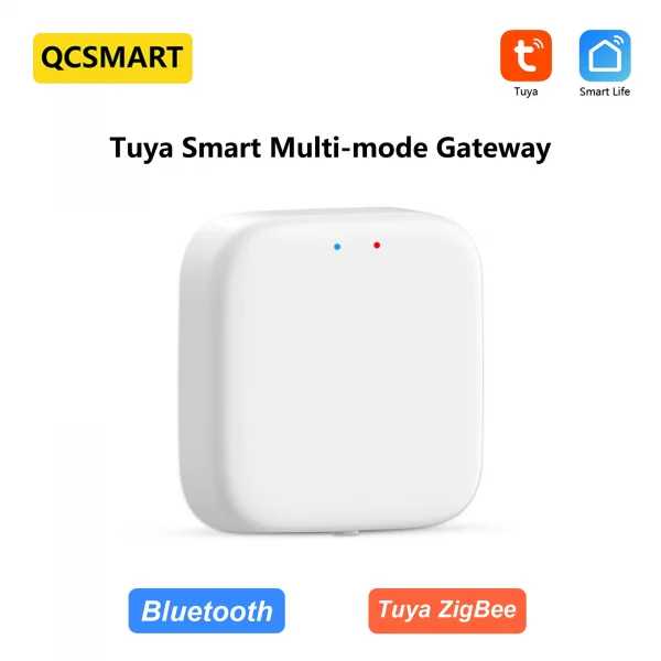 S6ba44fb911584649bf88f4dfb3020256O.webp Tuya Smart Multi-mode ZigBee Bluetooth Wireless Gateway Hub Home Bridge App ZigBee Devices Mesh Connect Automation DIY