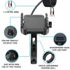 Motorcycle Phone Mount with  Charger USB C 20W Fast Charging Port Waterproof Motorcycle Cell Phone Holder Cradle
