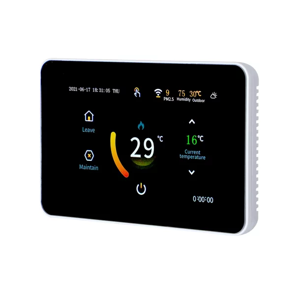 WiFi Smart Thermostat Programmable Thermostat 5+2/ 6+1/ 7 Days Schedule APP Remote Control Voice Control ℃/℉ PM2.5 Humidity