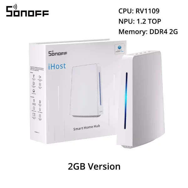 SONOFF iHost Smart Home Hub Zigbee Gateway Multi-mode Wifi LAN Wireless Remote Control Local Automation For Most of Devices