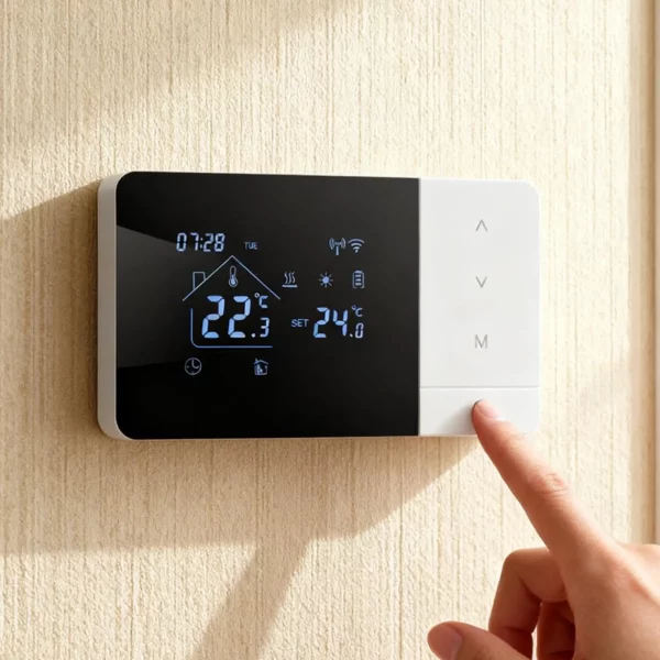 Smart Programmable Temperature Controller APP Voice Control WiFi Wireless Thermostat For Gas Boiler Control Floor Heating