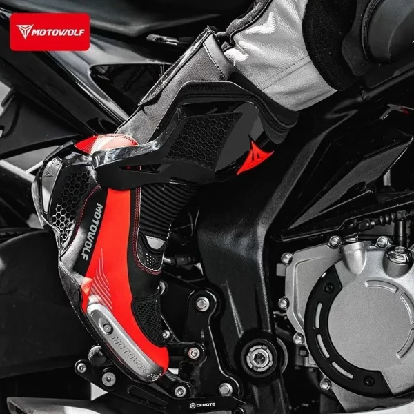 S732ef4ef975b4ba190c421b30f8f0b5c3.webp Motowolf Motorcycle Riding Boots Motorcycle Waterproof Shoes High-top Racing Boot Off-road Professional Four-season Botas Moto