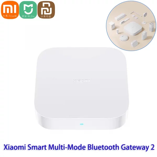 Xiaomi Smart Home Hub Bluetooth Gateway Intelligent Multimode Zigbee3.0 BT Mesh Work With Mijia APP