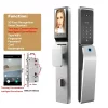 Smart Home Door WiFi NFC Digital Lock with 3D Face Recognition & Palm Vein, Works with Tuya