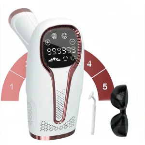 04 Painless Epilator,IPL Laser Hair Removal Device for Women and Men, 3-in-1 At-Home for Whole Body, Face, Armpits, Bikini, Arms