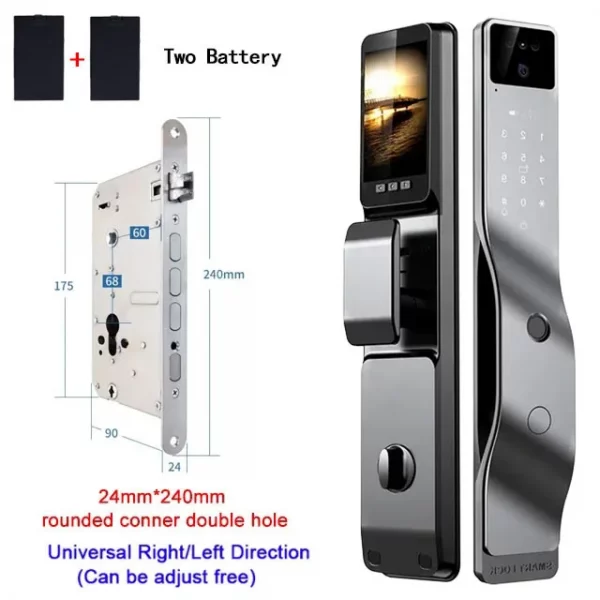 S76d4b5efc3754d8390c773bda912ff64r.webp Tuya App Smart Lock Household Anti-theft Door Fingerprint Lock With Camera Password Lock Large Door Lock