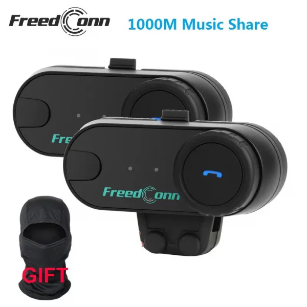 S7a8d66546ad4488eafa72094d1a3f4eeb.webp FreedConn TCOM VB Motorcycle Helmet Intercom Bluetooth 5.0 Headset Headphone FM Moto Interphone Helmet Communicator Speaker Gift