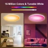 Smart Led Ceiling Light 24W Round Chandelier 30W Audio Music Play APP Bluetooth WIFI Ultra Thin Ceiling Lamp Indoor Lighting