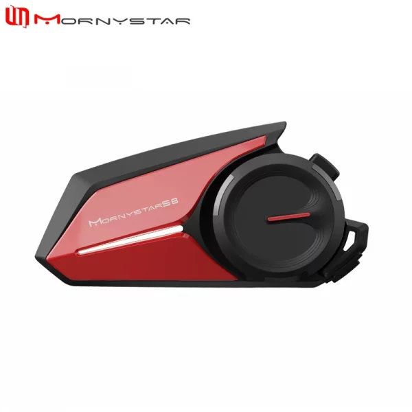 S80e2eb8505ed4cd38db4832e74a51737B.webp Mornystar S8 Intercom Bluetooth For Motorcycle Helmet Headset FM Music Sharing Helmet Communicator Up to 6 Rider