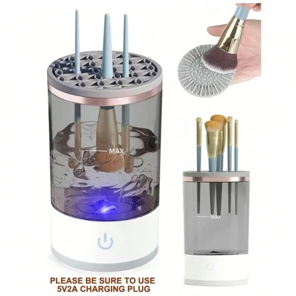S8213cb304091430abf9891e4ec22d01fA.webp Makeup Brush Cleaner, Electric Cleaning Brush, Automatic Washer