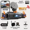 S8230ef4e69bb4dc0b715f464522a8d27o-2.webp Dashcam for cars 4 Channel Black Box WiFi Driving Camera FHD 1080P Night Vision Loop Recording add Hardwire kit car accessories