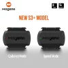 Magene S3+ Speed Cadence Sensor ANT Bluetooth Computer Speedmeter Dual Sensor Bike Accessories Compatible with WahooOnelap Zwift