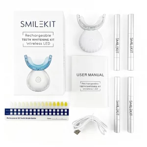 U-Shaped Rechargeable Light Quick Whitening Teeth Tooth Whitener Professional Teeth Whitening Kits for White Smile