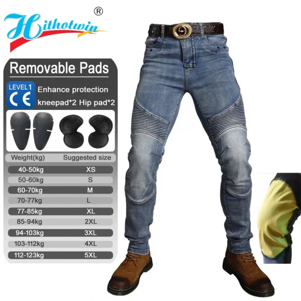 S8363f9eeb216418786df0b538498e664L-6.webp Kevlar Motorcycle Jeans Aramid Protective Trousers for Men Women Motocross Riding Pants Safety Gear