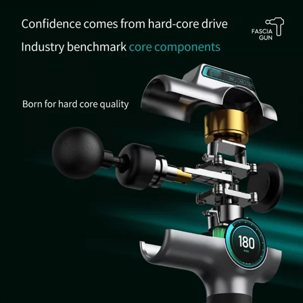 99 Speed Professional Muscle Massage Gun Massager Massager for Neck and Back Massage Instrument Dropshipping Fitness Equipment