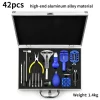 Watch Repair Tool Kit Watch Link Pin Remover Shell Opener Spring Bar Remover Clock Battery Replacement Strap Needle Set Accessor