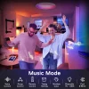 Smart Led Ceiling Light 24W Round Chandelier 30W Audio Music Play APP Bluetooth WIFI Ultra Thin Ceiling Lamp Indoor Lighting
