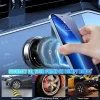360° Adjustable Vacuum Magnetic Suction Cup Mobile Phone Holder Suitable for Car/Gym/Mirror/Smooth Surface Hands-free Suction