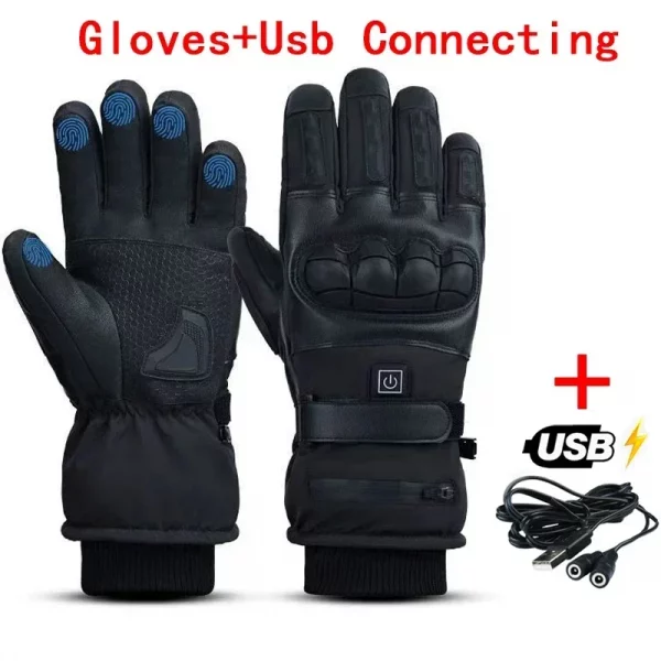 S91a1761dee6f4f3394a6cb3986443812j-1.webp Electric Heated Gloves 5-7.4V Winter Waterproof Ski Gloves Warm Men Women Snow Warm Cycling Gloves Cold Weather Driving Biking