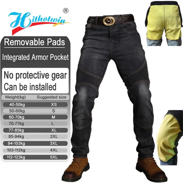 S9401fd27043b43aea785f2385cc452a6t-12.webp Kevlar Motorcycle Jeans Aramid Protective Trousers for Men Women Motocross Riding Pants Safety Gear