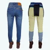 S9ccce34b25854f77affb3ead6ae4c98ey-1.webp New Kevlar Women's Motorcycle Jeans Woman Moto Pants Protective Gear Riding Touring Motorbike Trousers Black Motocross Pants XXS