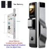 S9d87b92372e841a59f702e57e63115edd.webp Tuya App Smart Lock Household Anti-theft Door Fingerprint Lock With Camera Password Lock Large Door Lock